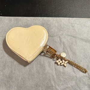 Louis Vuitton Heart Shaped Coin Purse